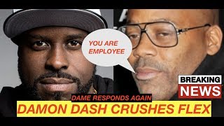 BREAKING UPDATE: Dame Dash CRUSHES Funk Flex in New Response 'Go Back to your desk employee in box' Profile