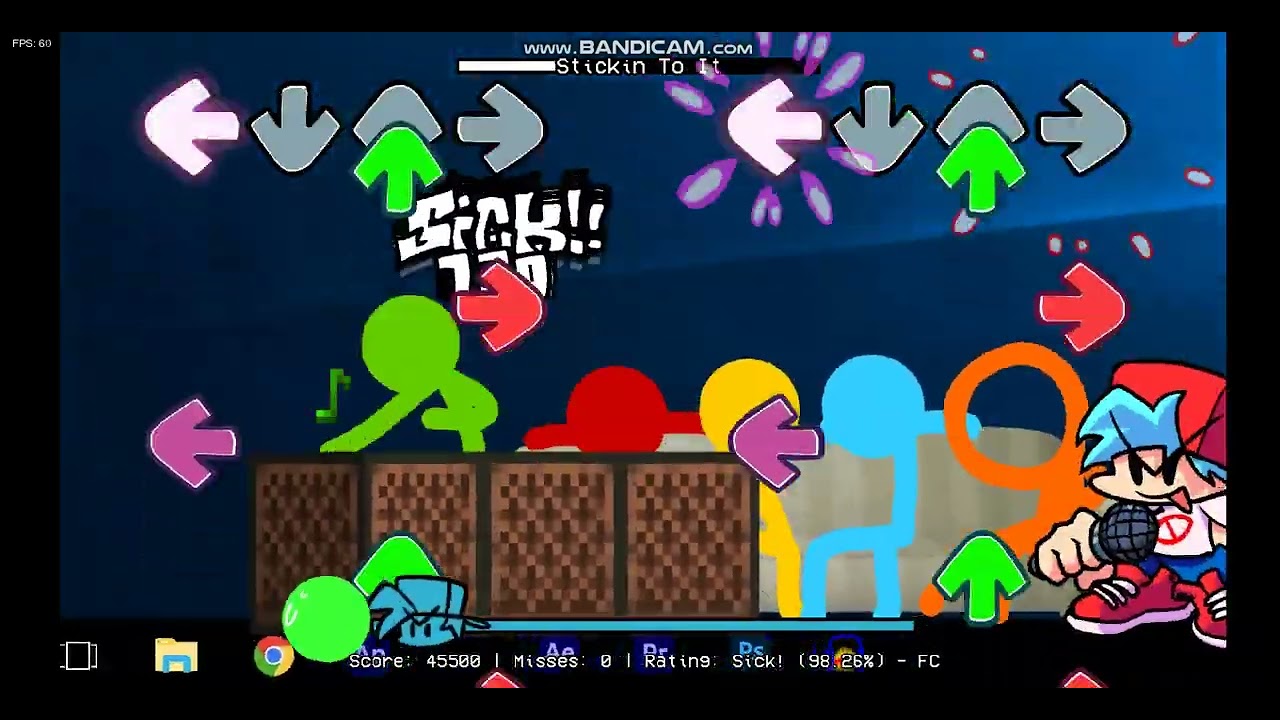Animation Vs FNF (DEMO) - Stickin To iT
