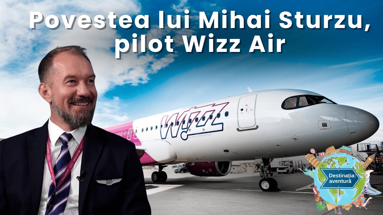 Ce înseamnă să fii pilot de aeronavă - Povestea lui Mihai Sturzu