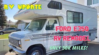 GUTTING AND REMODELING 1989 Ford E350 RV - Covid Project