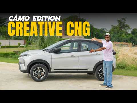 Tata Nexon Creative CNG Camo Edition 2026 | New Price, Features Detailed Review || Borndrive