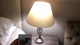 Auraglow 7W Remote Controlled Colour Changing B22 and E27 Light Bulb