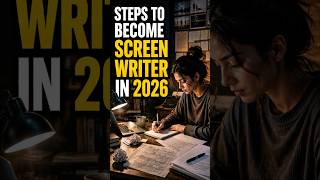 Screenwriter In 2026. #shorts #education #career #screenwriting #skills #learning #writing