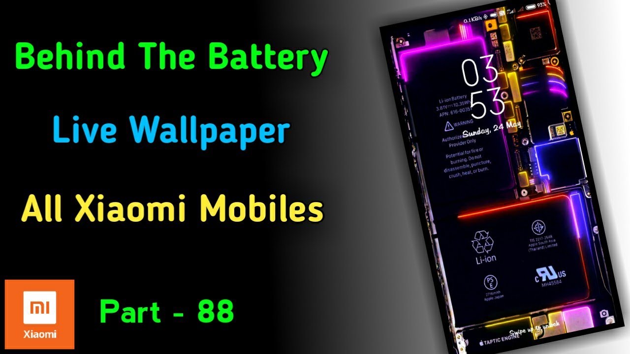 Live Wallpaper for All Xiaomi Mobiles Part 88 YouTube