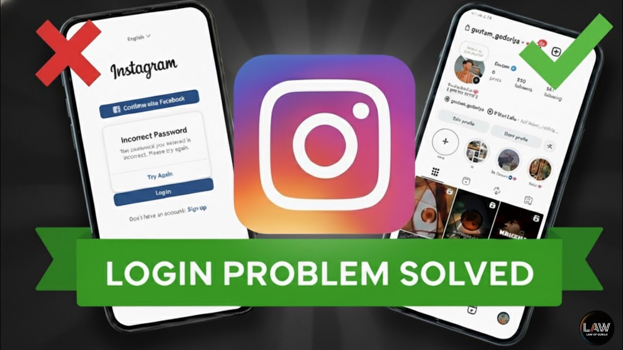 "Instagram Login Problem Solved! ✅ Password Sahi Phir Bhi Nahi Khul Raha?"