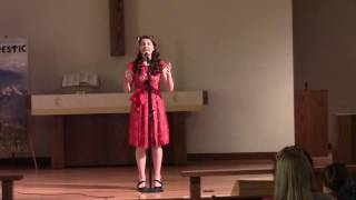Grace Pichler Singing Gimme Gimme From Thoroughly Modern Millie