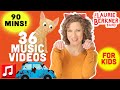 90 minutes the cat came back plus lots more laurie berkner musics for kids