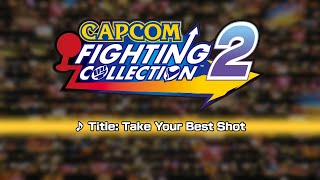 Capcom Fighting Collection 2 Title Take Your Best Shot