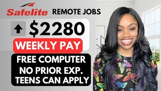 Pays ⬆️$2280 Weekly! Safelite Work From Home Jobs! Teens 16+ Can Apply! Experience Not Required!