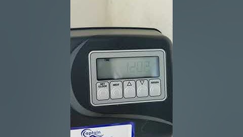 Clack Softener Valve