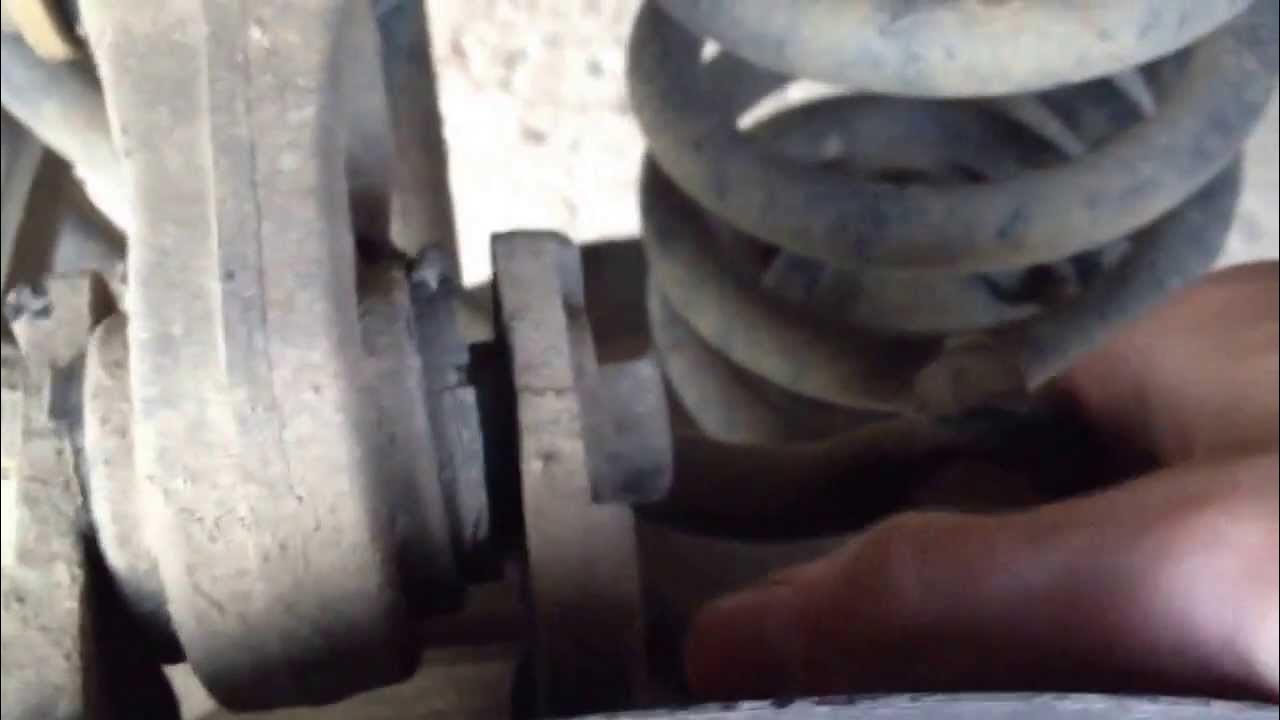 Loose sway bar! YouTube