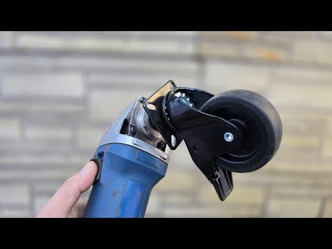 A brilliant new idea for an old grinder. DIY USEFUL TOOLS !