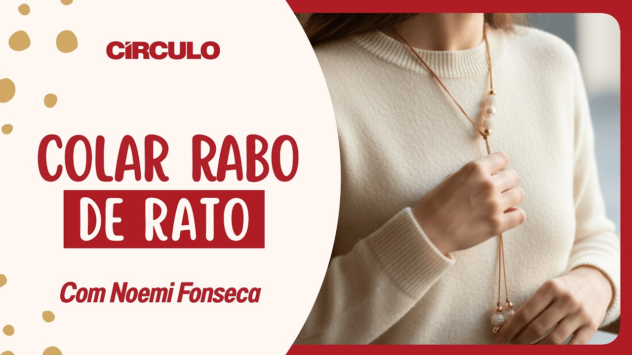 Colar com Rabo de rato | Noemi Fonseca