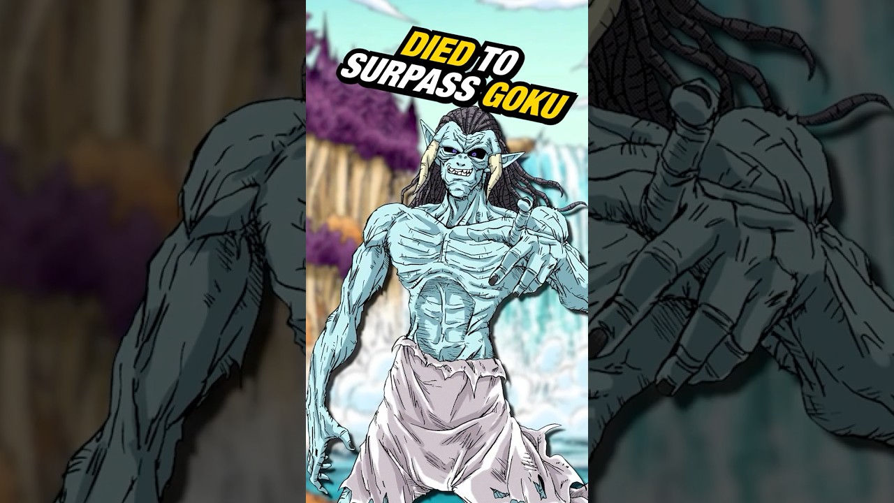 The Dragon Ball Villain who DIED to Beat Goku! #dragonball  #dbz #goku