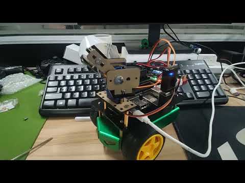 Add 2DOF camera PTZ on Jetbot 2GB AI Robot Car