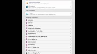 Tides Planner extensions screenshot 2
