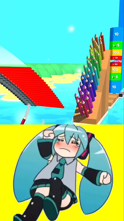 Dow Stairs  and miku Hatsune supercell miku Hatsune Lv 87🌸🌹 #hatsunemiku #memes #vocaloid #初音ミク #ボカロ