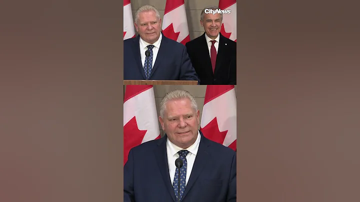 Prime Minister Carney eyerolls at Ontario Premier Ford's tariff-ad defence