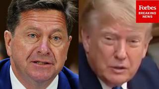 'He's Going To Do A Fantastic Job': Trump Welcomes New DNI Jay Clayton To His Cabinet At Camp David