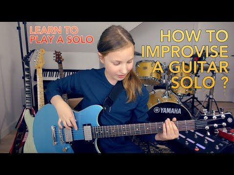 Comment improviser un solo de guitare