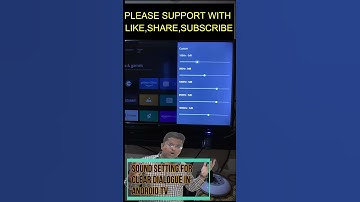 Mi Tv Sound Setting for Clear Dailogue | #shorts #youtubeshorts