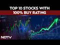 Stock Market Updates | Top 10 Stocks That Have 100% Buy Rating Amid The Ongoing Iran War