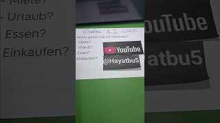 Goethe A2 Sınavında Çıkmış Olan Kartlar 2025 Teil-2