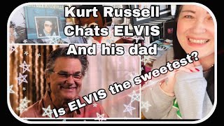 Kurt Russell discuss’ ELVIS and his dad ❤️ Reaction! Very short video but lots of heart!