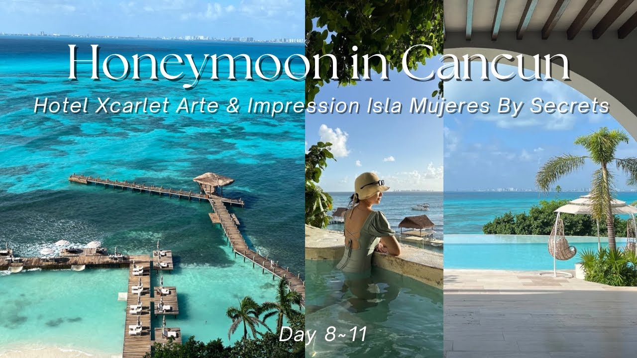 칸쿤 신혼여행 브이로그 3편 (스칼렛아르떼, 임프레션 이슬라무헤레스 바이 시크릿)