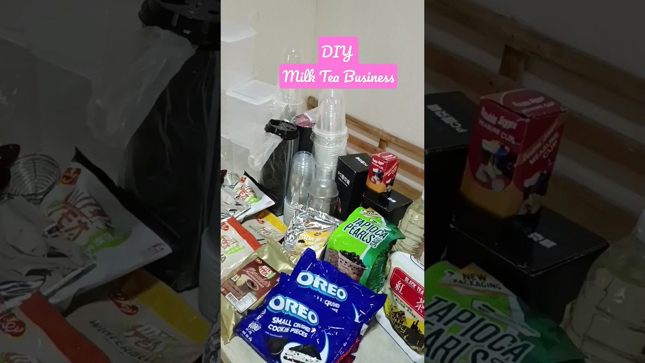 DIY Milk Tea Business at home 🥂 