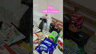 DIY Milk Tea Business at home 🥂 #diy #milktea #businessideas #boba #cravings #murah #pangnegosyo