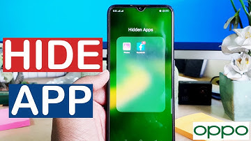 How to Hide Apps on Oppo A5 2020