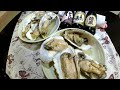 北海道厚岸産の牡蠣で晩酌☆トンカチは友達！