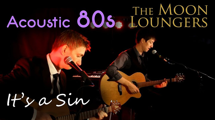 It’s a Sin Acoustic version - Acoustic performance video thumbnail