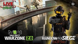 🔴 Live: Rainbow Six Siege Solar Raid Rank 2.0 | Warzone 2.0 | DAY 155