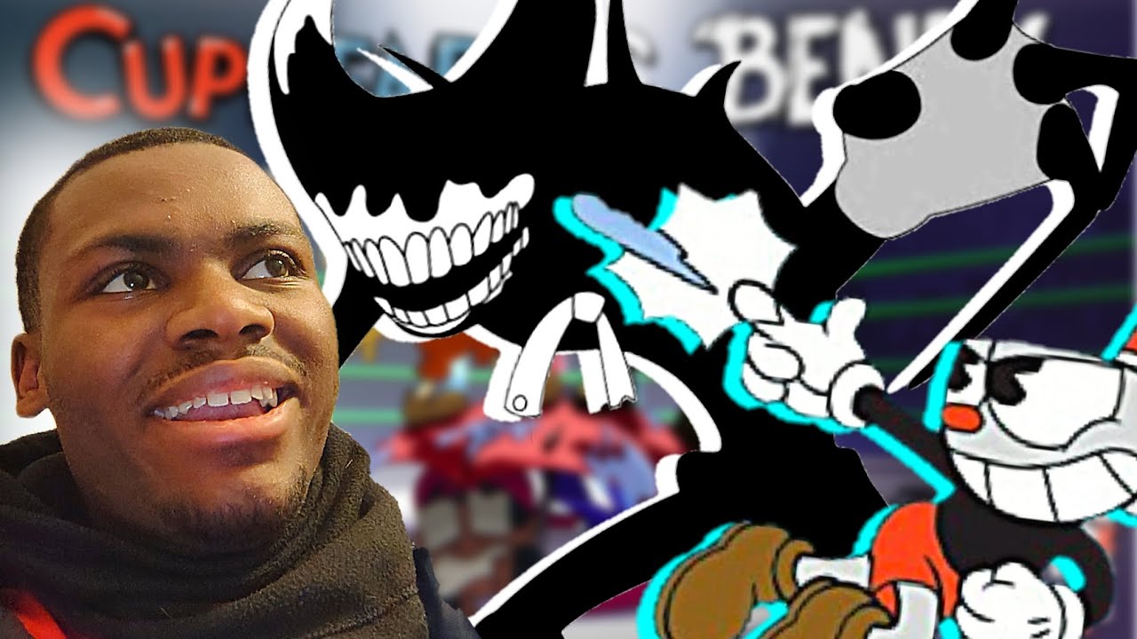 🎦REACTION: Cuphead vs Bendy 4K - 