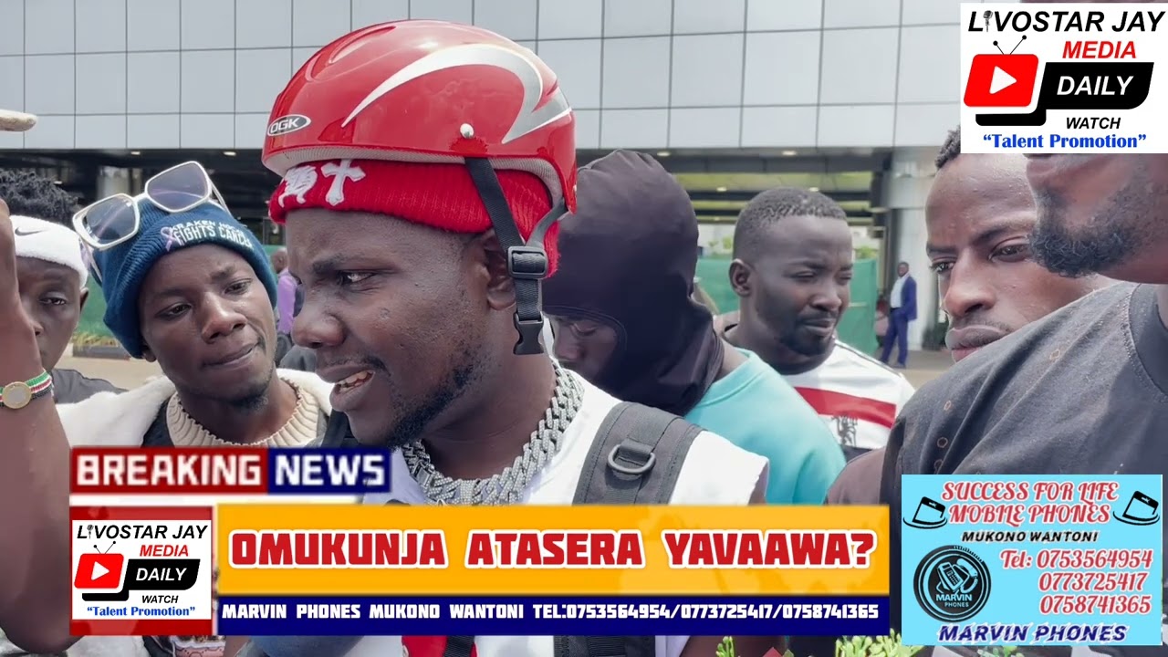 Naye omukunja atasera yavaawa omusajja atadde ensi ku bunkenke nabaali beyita abanene kati bamutya. 