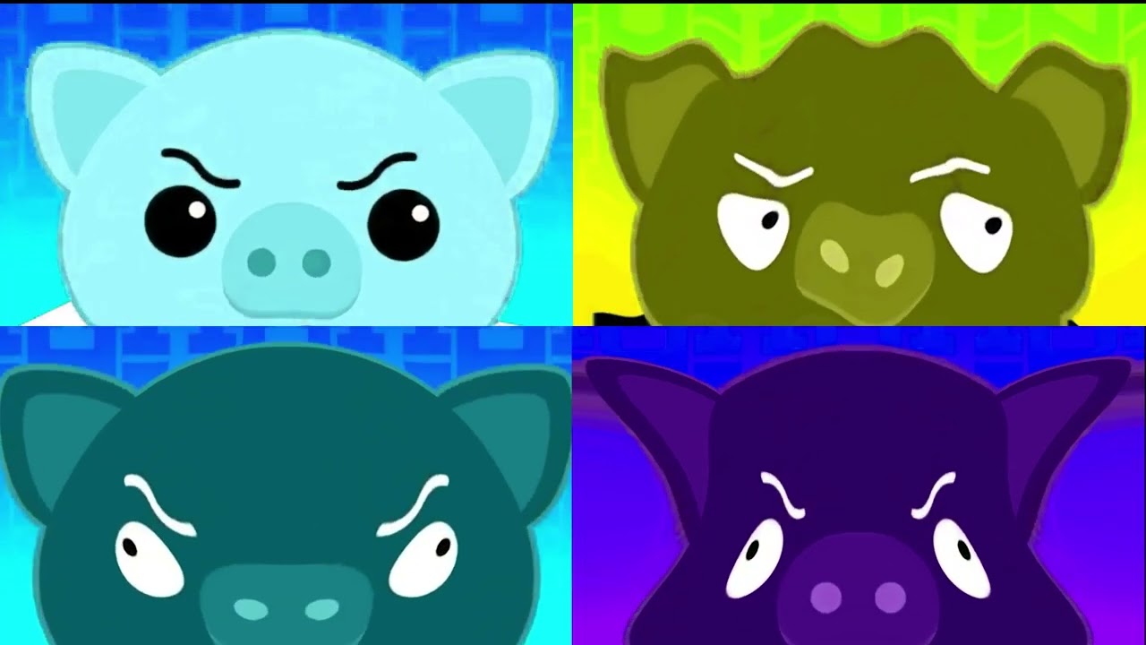 Plim Plim The Grumpy Pig Sparta Pitch Effects Sponsored By Klasky Csupo 2001 Effects Combined