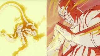Dragon Ball  天津飯 vs セル Tien Shinhan vs Imperfect Cell  新気功砲 Kikoho Tri-Beam