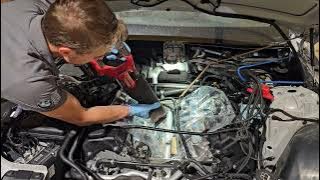 BMW n62 notorious Coolant pipe Replacement