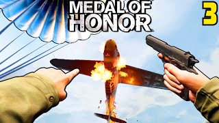 Medal of Honor VR - Skydiving During Intense WW2 Aerial Battle!