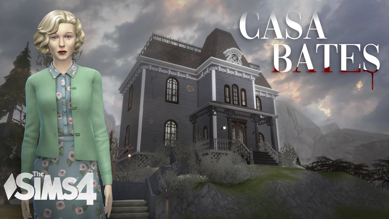 CASA BATES | Motel Bates | Psycho | Sims 4 | Speed Build