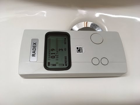 Geiger counter Quarta-Rad Radex RD1008 Expert / Radiation meter with dosimeter f