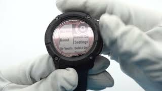 How to reset Garmin Instinct 2X Solar