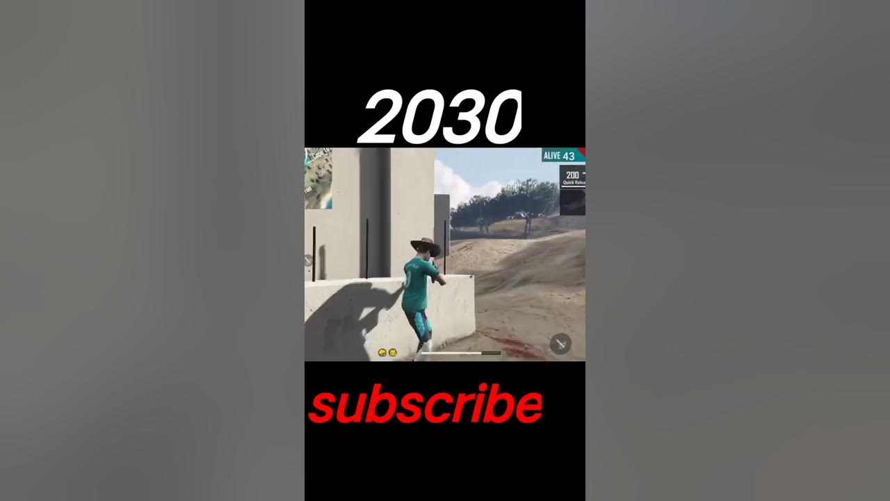 FREE FIRE Evolution 2017 to 2030#shorts