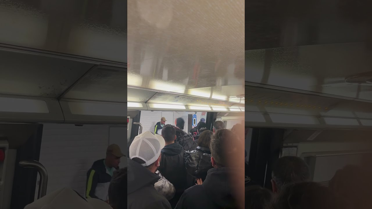 Bagarre Dans Le M Tro 13 Paris Ratp Metro Saintdenis Jo2024