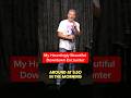 A spine-tingling experience #standupcomedy
