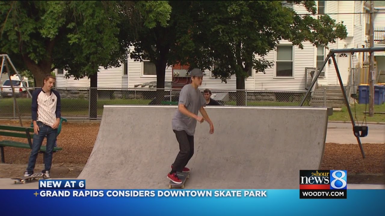Grand Rapids considering skateboard park YouTube