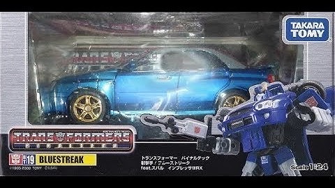 Takara/Tomy Transformers Binaltech/Alternators BT-19 BLUESTREAK Toy