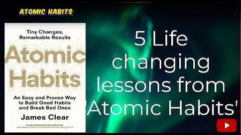 5 Life changing lessons from 